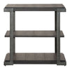 Modern View Tiered End Table in Gray image