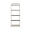 Magnolia Manor Leaning Pier Bookcase in Antique White & Weathered Bark image