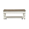 Magnolia Manor Lift Top Cocktail Table in Antique White image