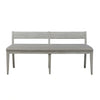 Farmhouse Reimagined Upholstered Bench (RTA) in Antique White image