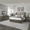 South Bend King Shelter Bed, Dresser & Mirror, Chest, Night Stand image