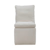 Accent Dining Accent Dining Chair w/ Casters - Ivory image