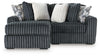 Midnight-Madness Sectional with Chaise