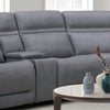 Cooper Armless Recliner P3 & ZG - Blue Gray image