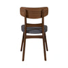 Space Savers Panel Back Side Chair- Grey (RTA) image