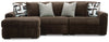 Midnight-Madness Sectional with Chaise