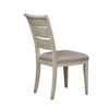 Farmhouse Reimagined Ladder Back Uph Side Chair (RTA) image