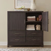 Modern Edge Dressing Chest in Caffe image