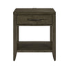 Shaker Lakes Open Nightstand w/ Charging Station image