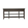 Paradise Valley Hall Console Table in Saddle Brown EST SHIP TIME APPX 4 WEEKS image