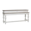 Magnolia Manor Console Bar Table in Antique White image