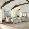 Heartland King Opt Panel Bed, Dresser & Mirror, Night Stand image