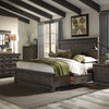 Thornwood Hills King Two Sided Storage Bed, Dresser & Mirror, Chest, Night Stand image