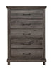 Liberty Furniture Lakeside Haven 5 Drawer Chest in Brownstone