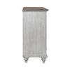 Ocean Isle Buffet in Antique White with Weathered Pine image