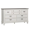Allyson Park Drawer Dresser in Wirebrushed White image
