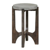 Cascade Chair Side Table in Wire Brush Rustic Brown image
