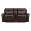 Blair Loveseat w/Console P2 & ZG in Cognac image