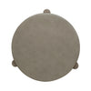 Affinity Chairside Table in Dusty Taupe with Concrete Top image