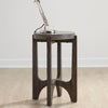 Cascade Chair Side Table in Wire Brush Rustic Brown image