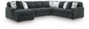 Midnight-Madness Sectional with Chaise