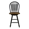 Carolina Crossing Windsor Swivel Counter Chair - Black image
