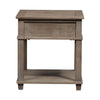 Parkland Falls End Table in Weathered Taupe image