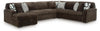 Midnight-Madness Sectional with Chaise