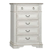 Abbey Park Panel Bed, Dresser & Mirror, Chest image