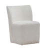 Accent Dining Accent Dining Chair w/ Casters - Ivory image