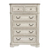 Magnolia Manor Panel Bed, Dresser & Mirror, Chest image