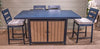 East Beach Outdoor Bar Table with Fire Pit