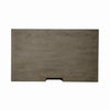 Americana Farmhouse 2 Drawer Nightstand in Dusty Taupe and Black image