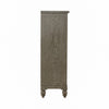 Americana Farmhouse 5 Drawer Chest in Dusty Taupe and Black image