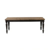 Harvest Home Rectangular Leg Dining Table in Chalkboard image