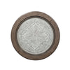 Heartland Round Ceiling Tile Cocktail Table in Antique White image