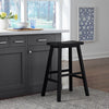 Creations 30 Inch Sawhorse Barstool - Black (RTA) image