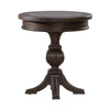Paradise Valley Round Chairside Table in Saddle Brown image