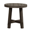 Modern Farmhouse Splay Leg Round End Table image