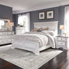 Abbey Park King California Panel Bed, Dresser & Mirror, Chest, Night Stand image
