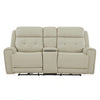 Carrington Loveseat w/Console P3 & ZG in Baja Stone image
