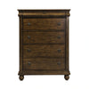 Rustic Traditions King California Sleigh Bed, Dresser & Mirror, Chest image