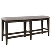 Double Bridge Counter Bench (RTA) in Dark Chestnut image