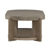 Affinity Cocktail Table in Dusty Taupe with Concrete Top image