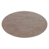 Greystone Mill Oval Cocktail Table in Stone White image