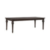 Paradise Valley Rectangular Leg Table in Saddle Brown image
