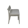 Farmhouse Reimagined Upholstered Bench (RTA) in Antique White image