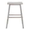 Creations 30 Inch Sawhorse Stool- White image