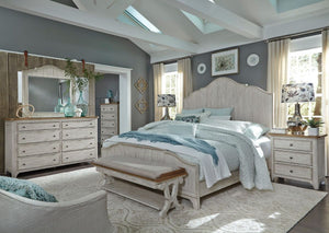 Liberty Furniture Farmhouse Reimagined Drawer Dresser in Antique White image