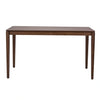 Space Saver Rectangular Leg Table in Satin Walnut image